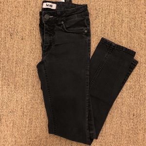 Acne Faded Black Skinny Jean